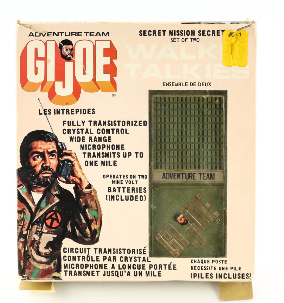GI Joe Adventure Team Walkie Talkies 1974 (1 of 2)