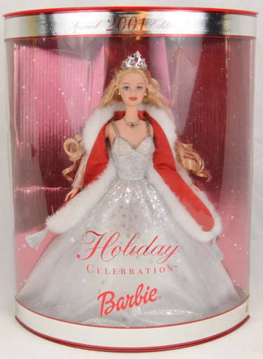 Barbie Holiday Celebration Doll 2001