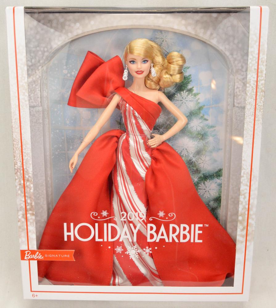 2019 holiday barbie doll