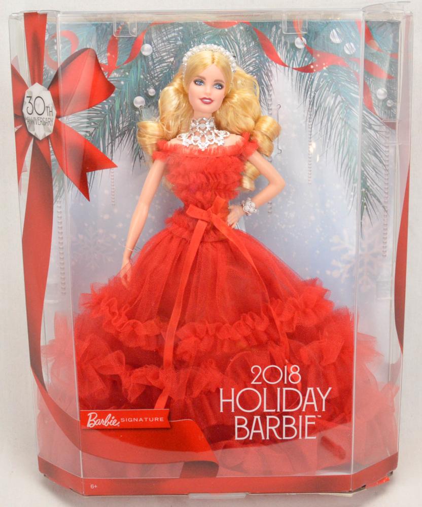 2018 Holiday Barbie Doll (1 of 2)