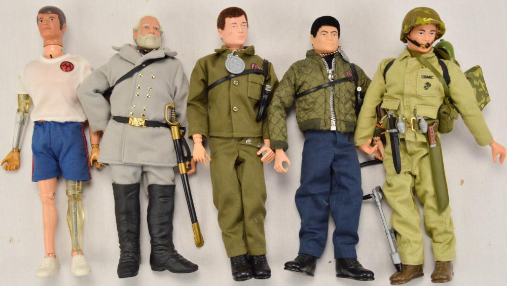 Lot Of 12" GI Joe Military Action Figures (1 of 3)