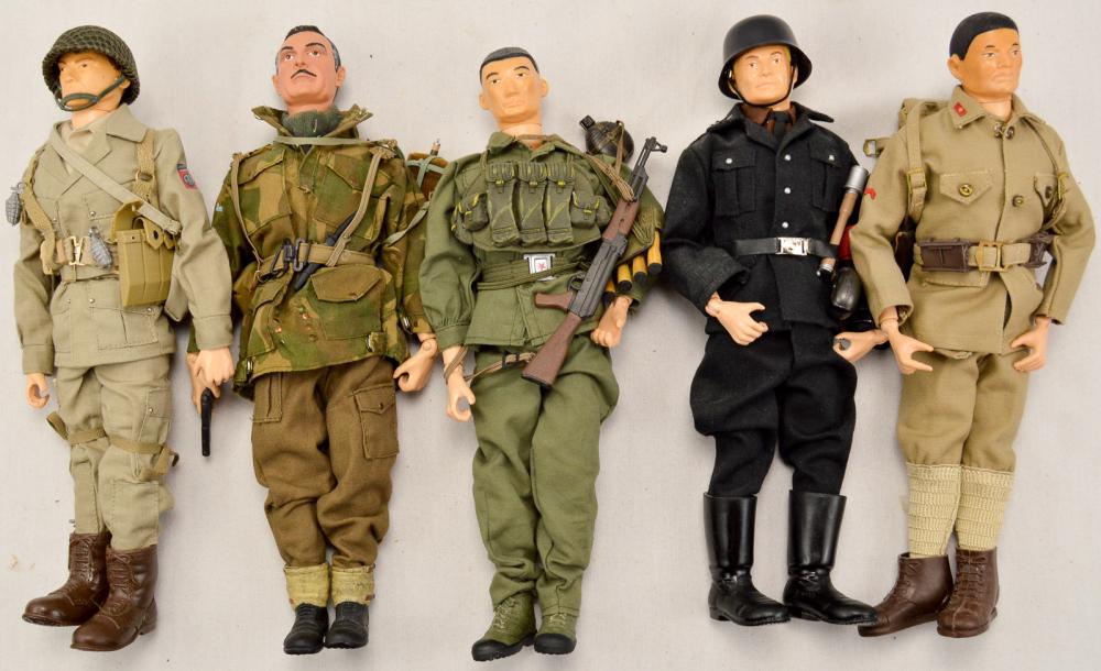 Lot Of 12" Cotswold Military Action Figures (1 of 3)