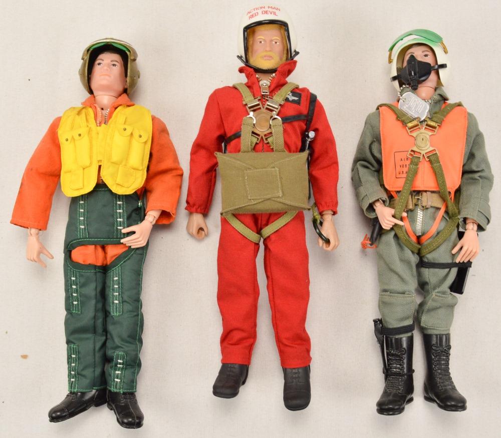 Lot of 3 GI Joe 12" Action Figures (1 of 2)