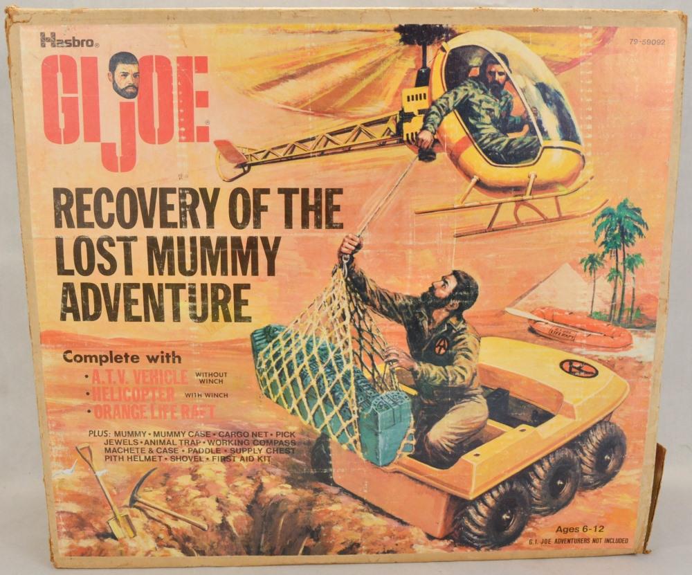 1972 GI Joe Lost Mummy Adventure Empty Box (1 of 4)