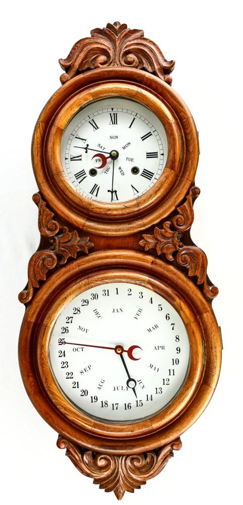 Antique Date And Time Clock (1 of 10)