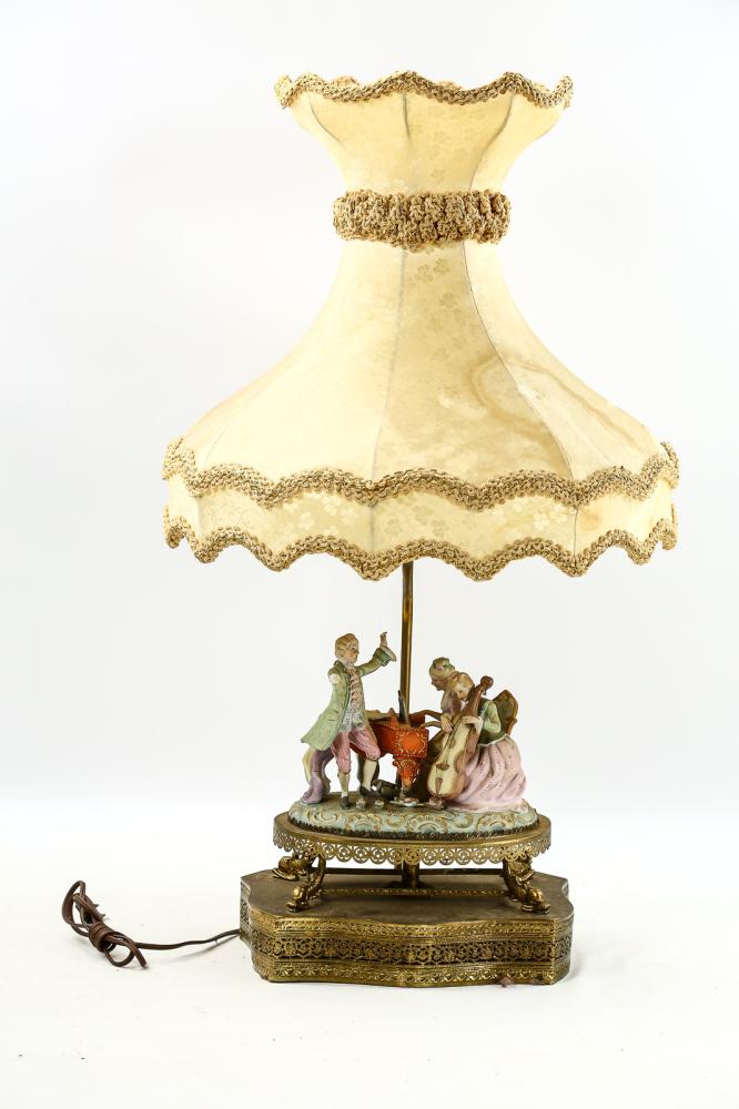 Azzolin brothers capodimonte lamp best sale