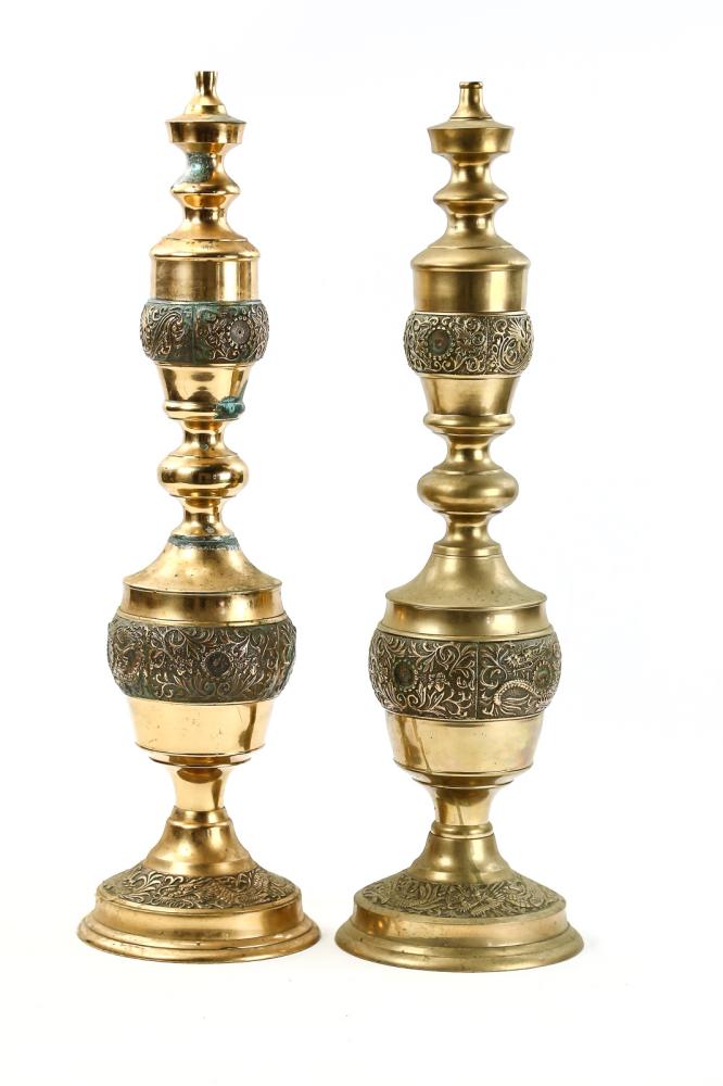 Lot Of 2 Vintage Lamp Stands Jul 18 2020 Donley Auctions In Il