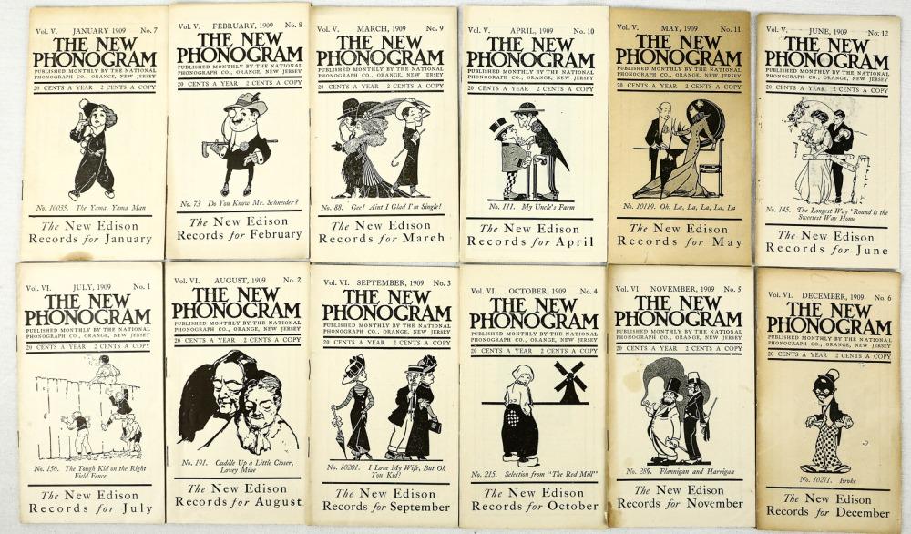 1909 The New Phonogram Catalogs (1 of 2)