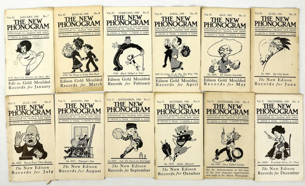 1908 The New Phonogram Catalogs (1 of 2)