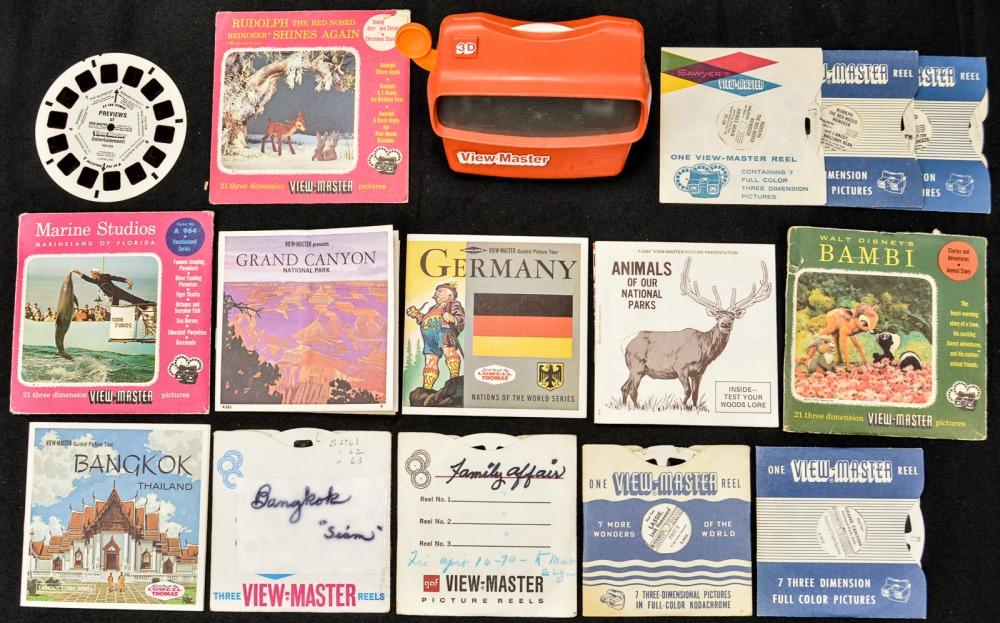 Lot of Vintage Picture Reels & View-Master (1 of 2)