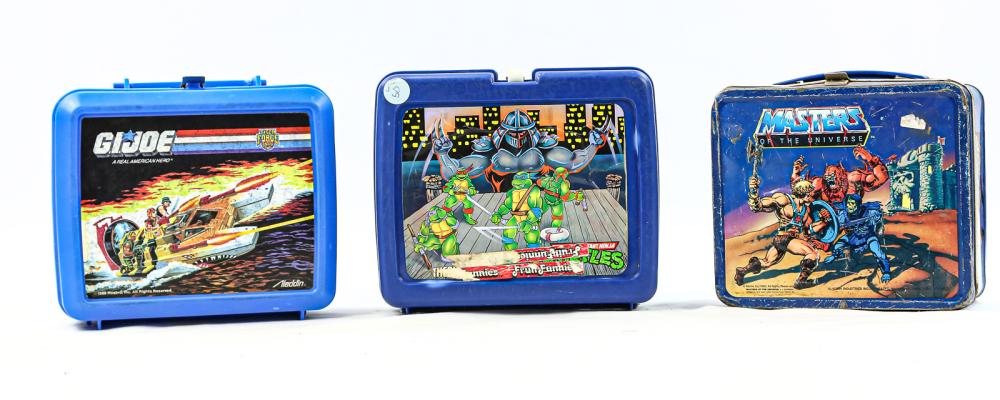 Lot of 3 Vintage TV Lunchboxes (1 of 8)