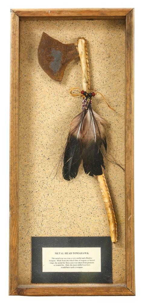 Native American Metal Headed Tomahawk (1 of 6)