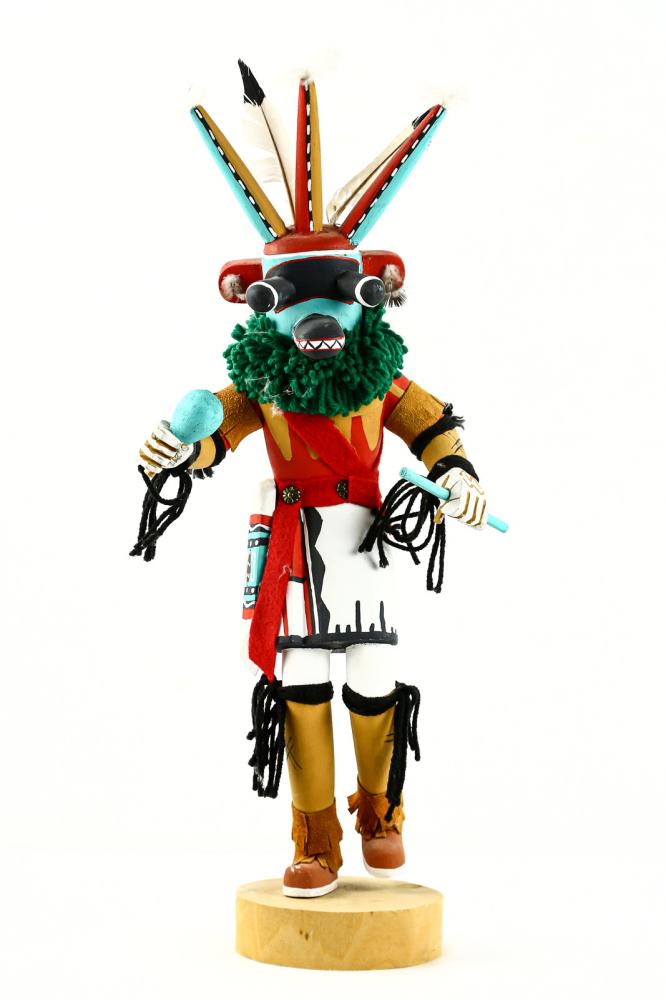 Native American 3 Horned Kachina Doll (1 of 3)