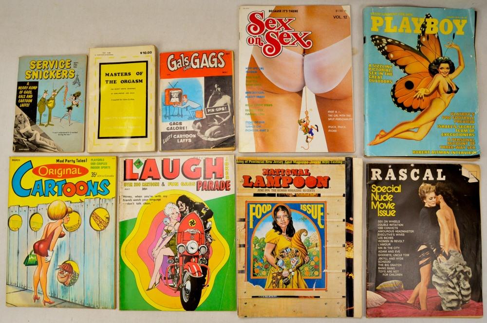 Lot of Vintage Playboy Magazines (1 of 2)