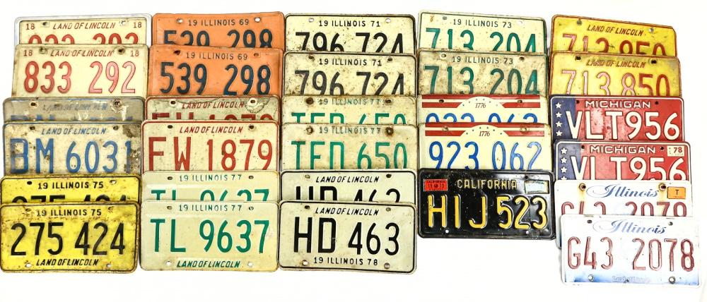 License Plate Collection (1 of 2)