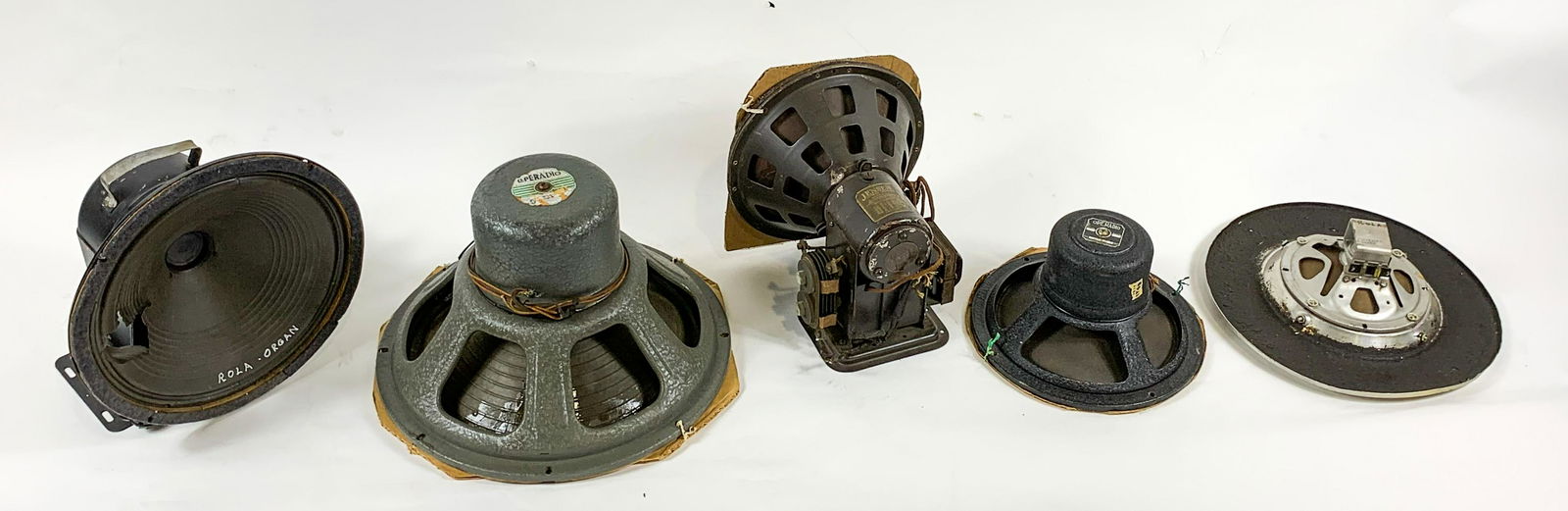 Lot of 2 Radio Speakers (1 of 15)