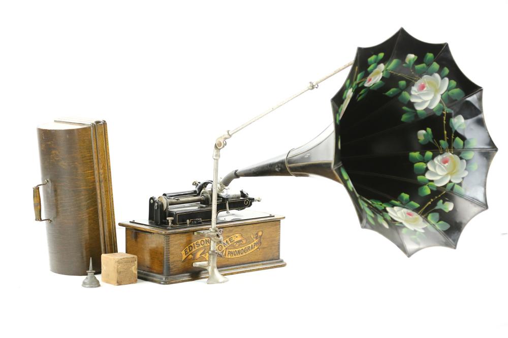 Edison Home Model A w/Painted Horn and More (1 of 20)