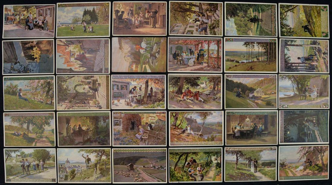 Lot of 30 Paul Hey Postcards: Signed P. Hey. See photos.