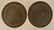 2 US WWI Doughboy Helmets