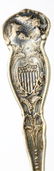 WM. A. Rogers Antique Spoons IL, MI, IA (4) - 3