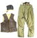 WWII US Air Corps Vest, Hat, and Pants