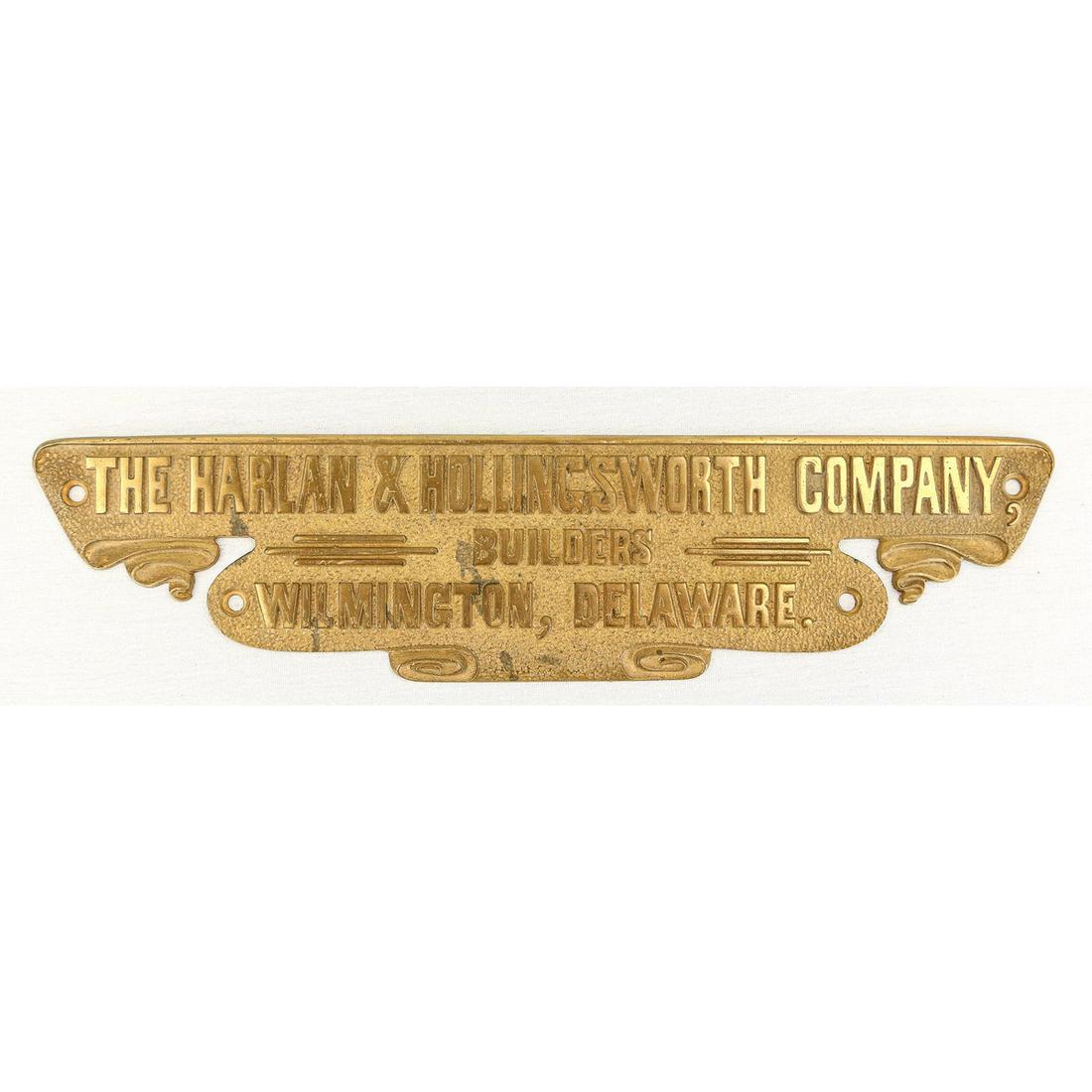 Green Bay & Western No 580 Builders Plate (1 of 5)