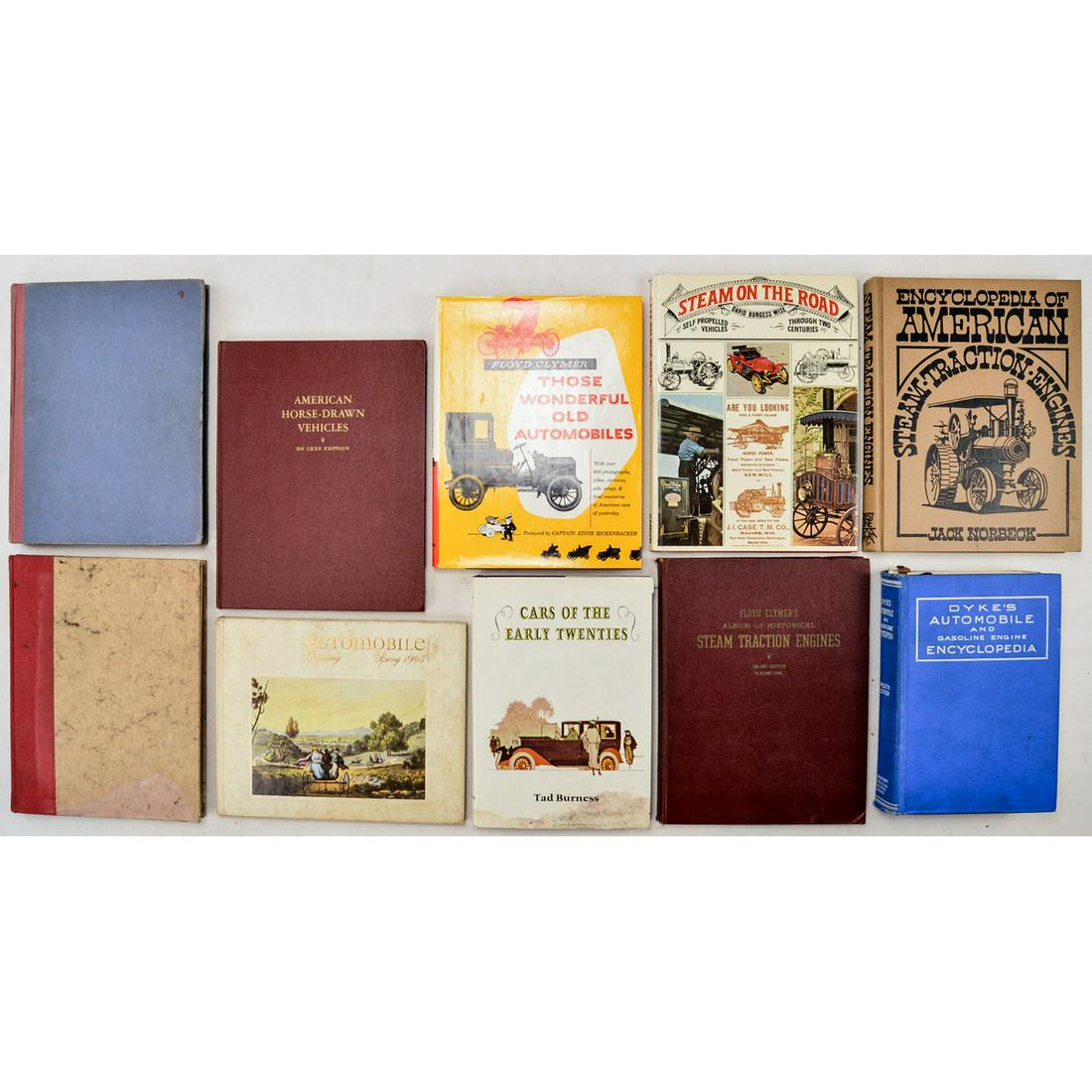 Lot of 24 Steam Railroad & Automobile Books (1 of 3)
