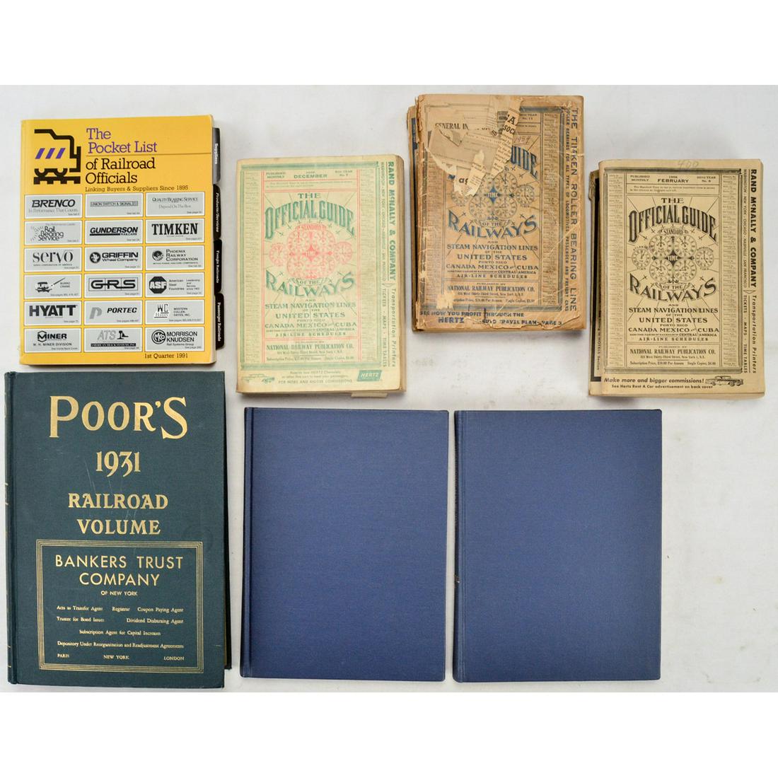 Misc. Railroad Books (7) (1 of 2)