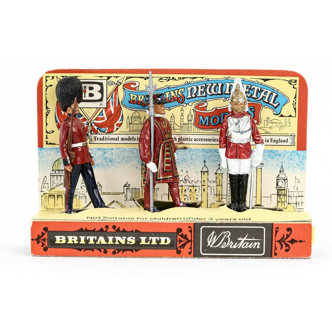 Britains Ltd Hand Painted British Soldiers set/3 (1 of 5)