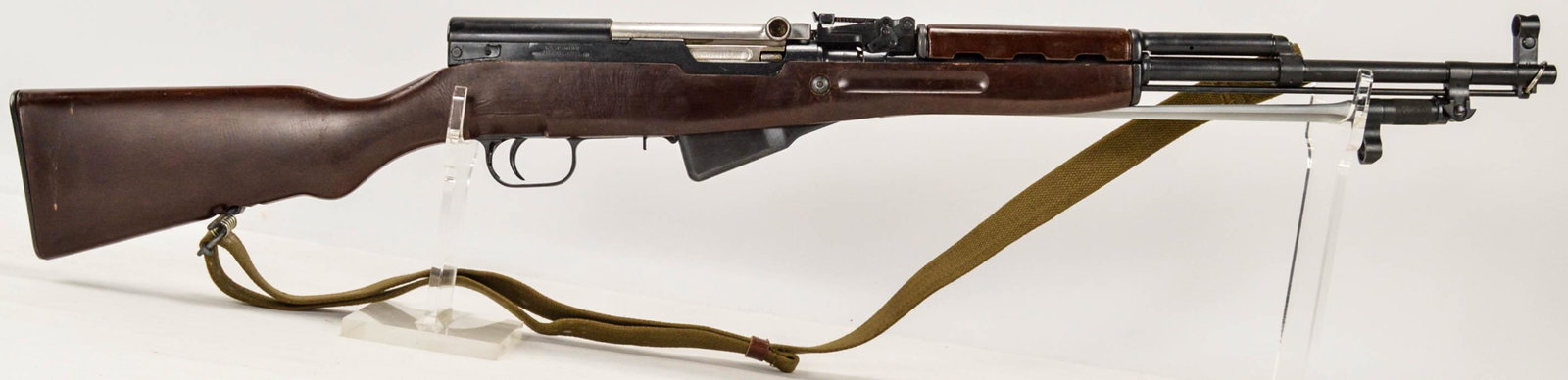 Chinese SKS Rifle 7.62x39: Excellent surplus condition. Century Arms import mark. Hard to find resin stock. Spike bayonet. SN 2367728