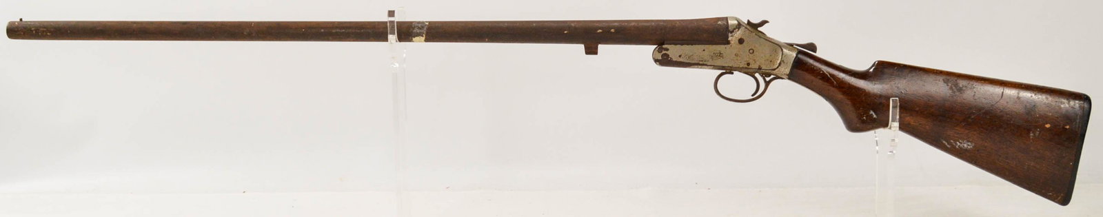 Nitro Hunter 12 Gauge Parts Gun: Older single shot shotgun missing parts. Not sold as shooter. See photos. SN 227L