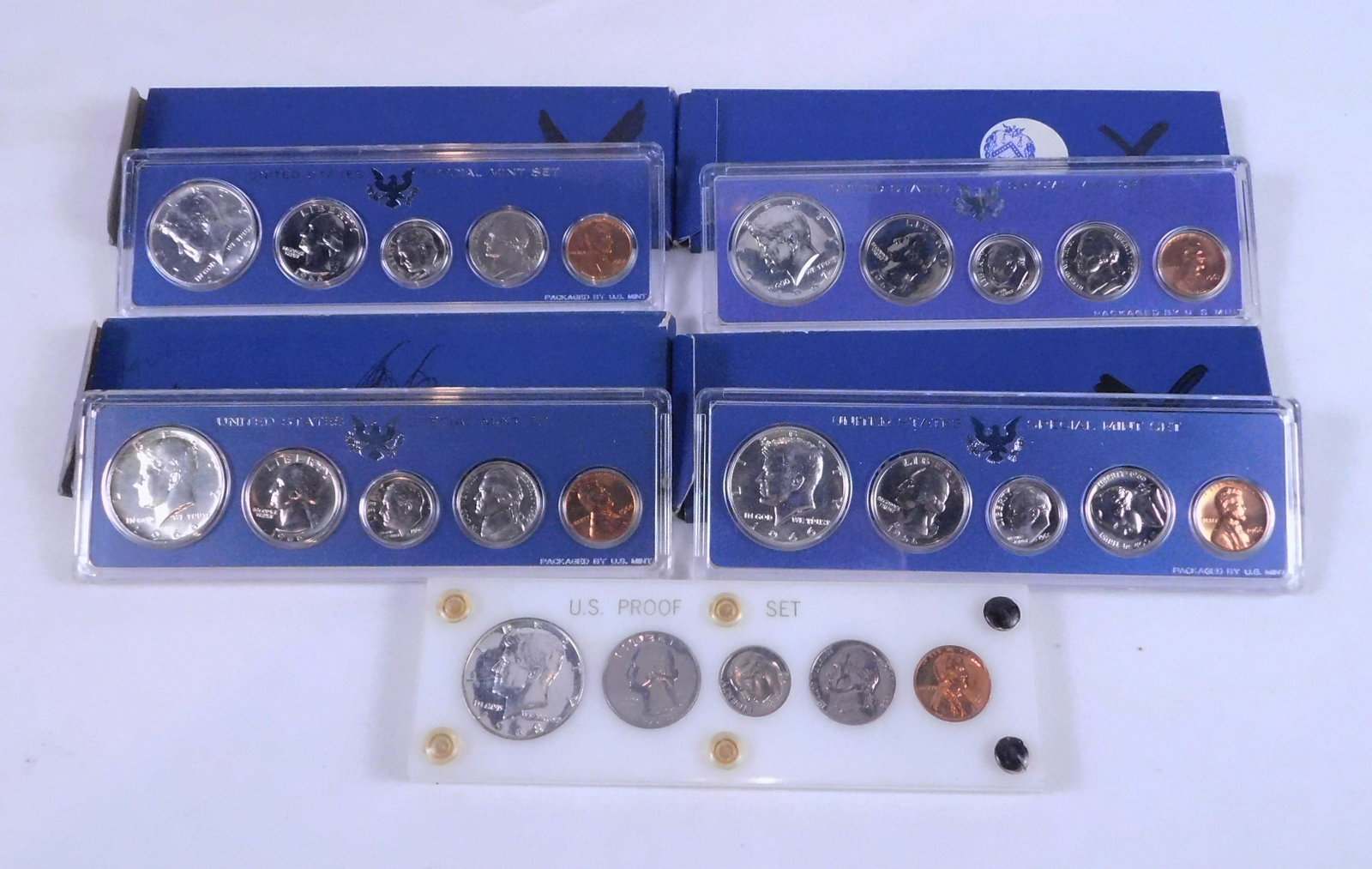 Lot of 5 1967 U.S Special Mint Sets (1 of 1)