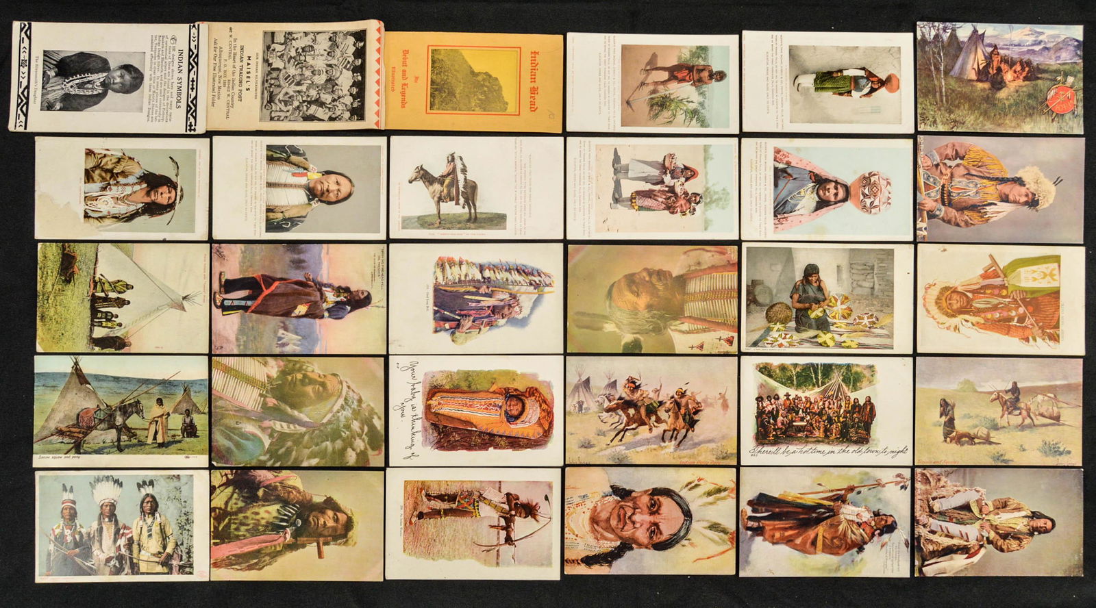 Lot of 30 Native American Postcards (1 of 6)
