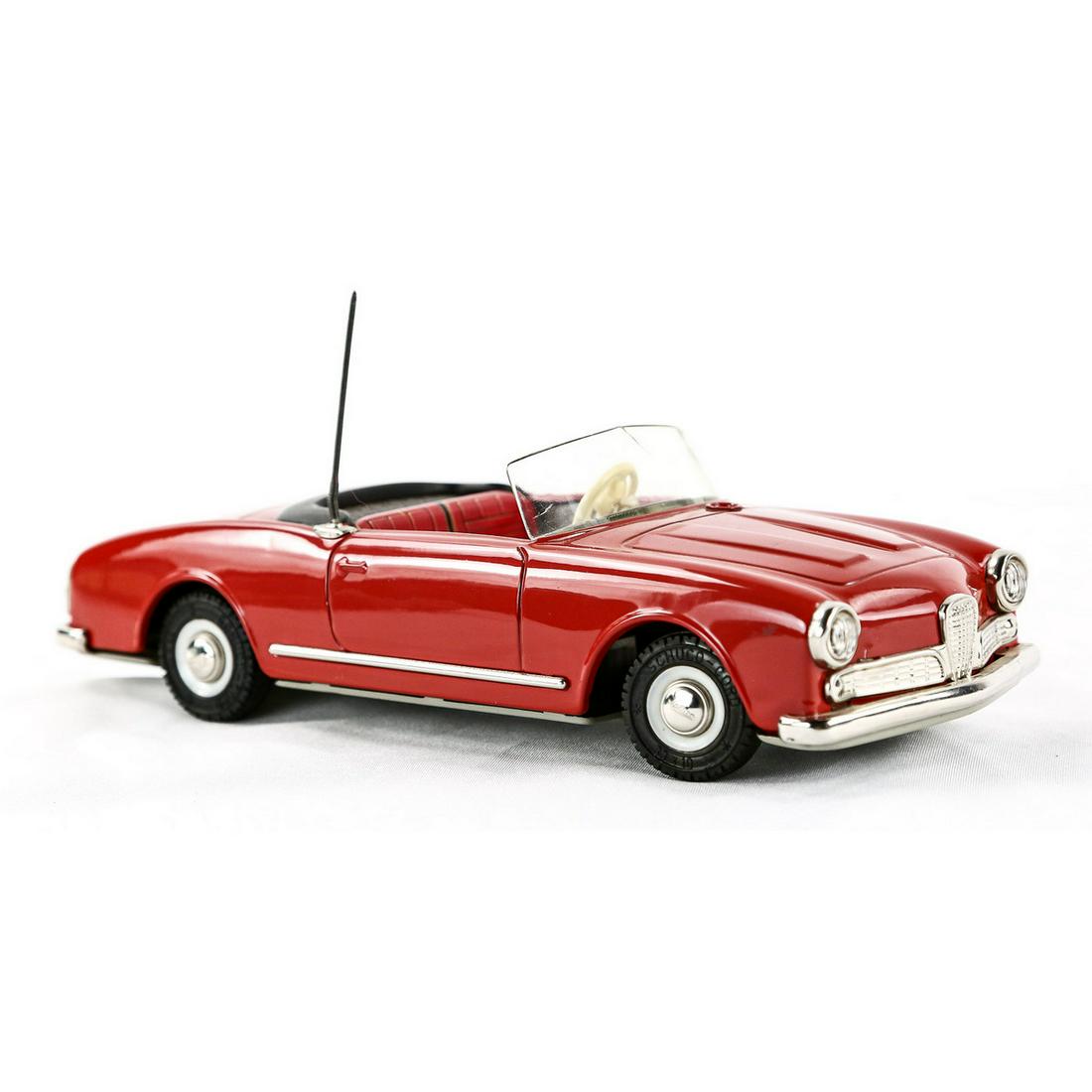 Schuco Magico Alpha Romeo #2010 Toy Car: Schuco Magico Alpha Romeo. Windshield has a slight crack. Looks to be original.