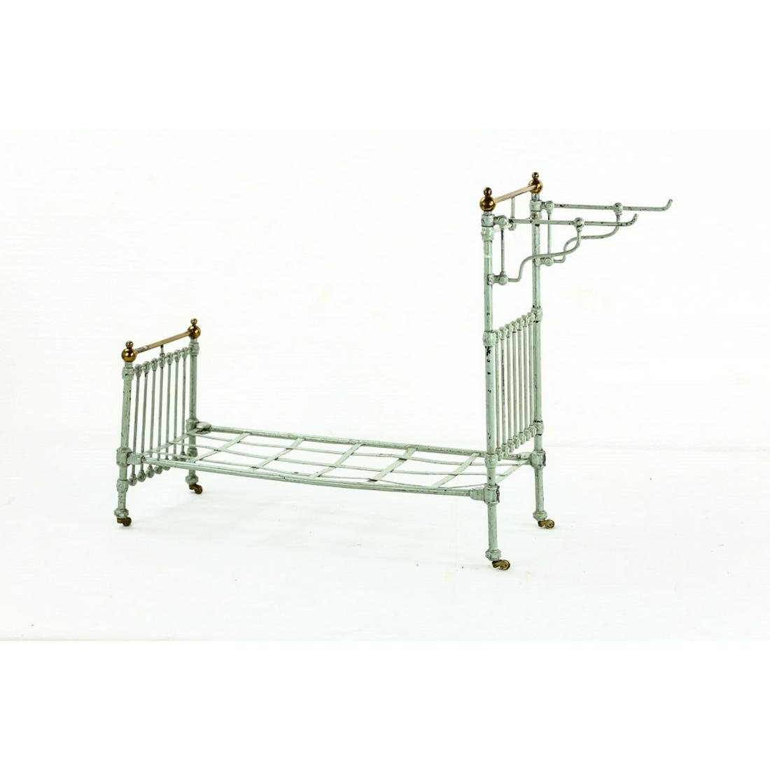 Salesman Sample Brass & Iron Doll Bed Nov 14, 2020 Donley Auctions