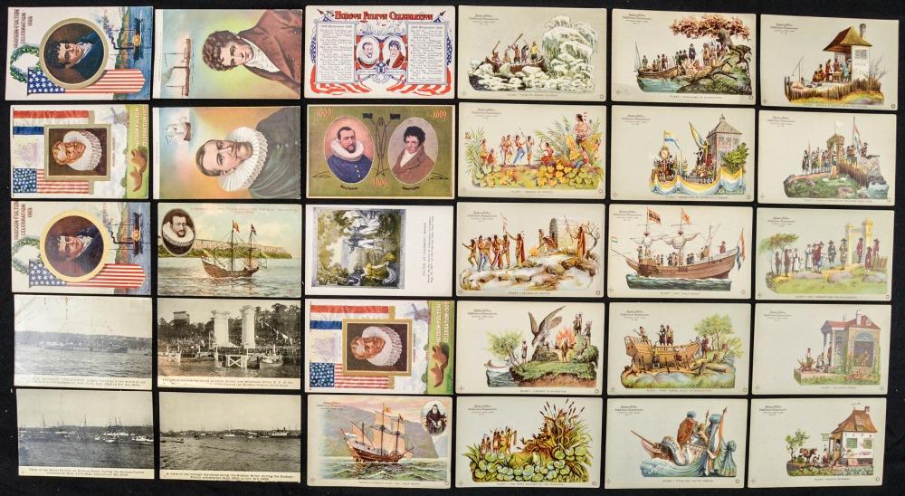 Lot Of 30 Hudson Fulton Celebration 1909 Postcards (1 of 2)