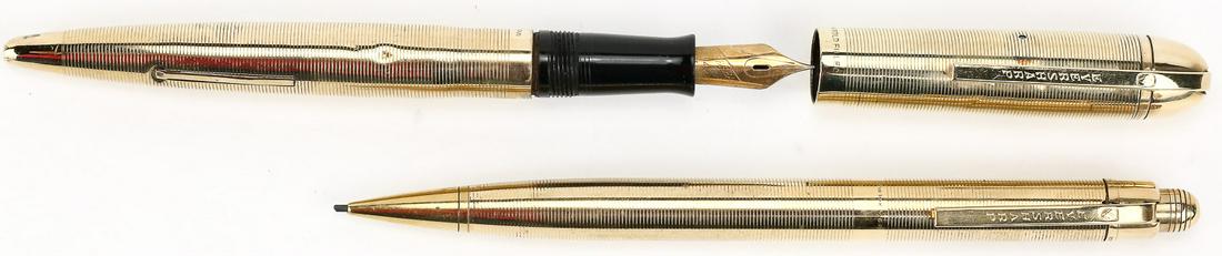 Eversharp Standard Skyline Gold Filled FP/PCL Set (1 of 14)