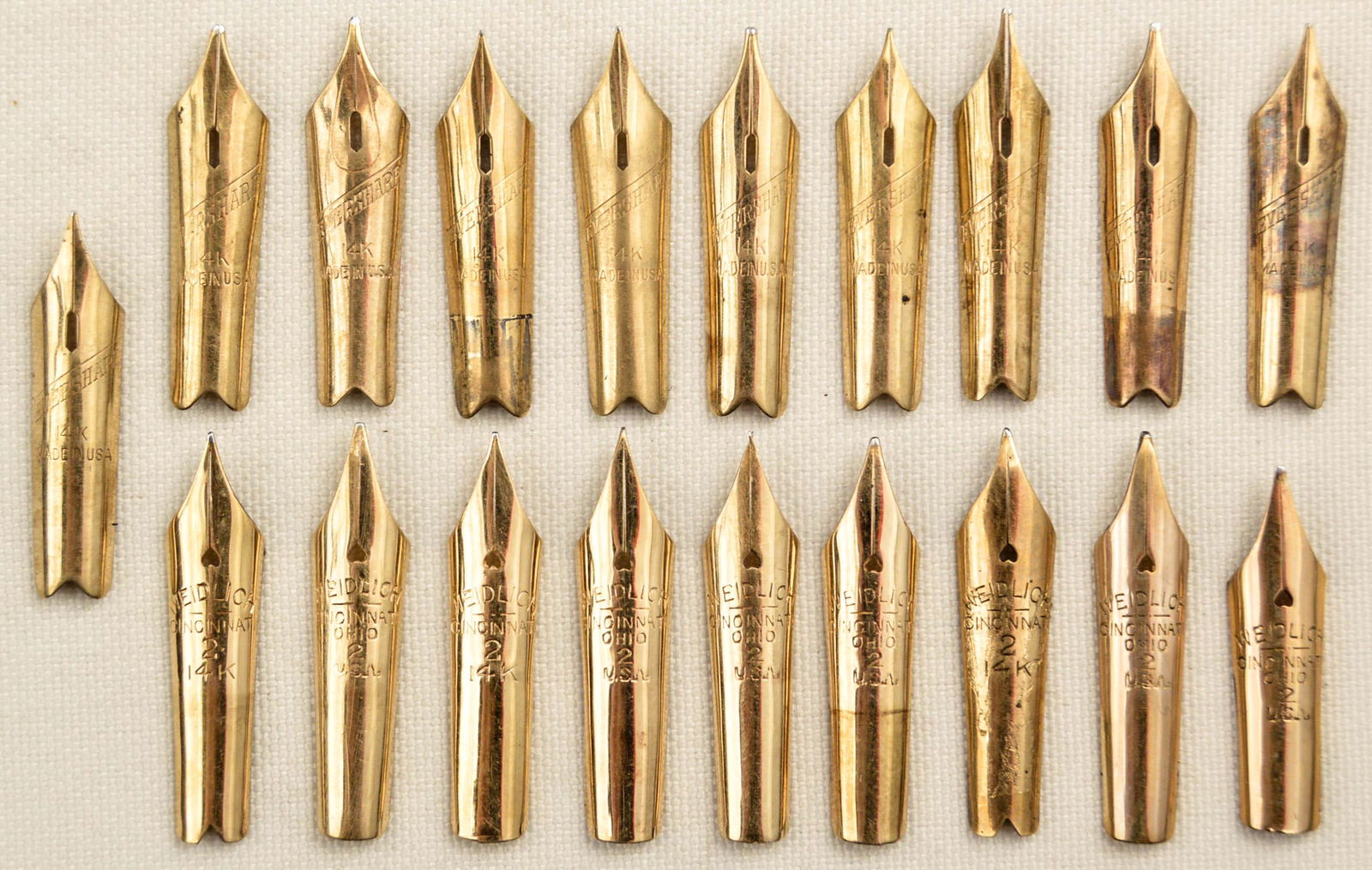 Eversharp Skyline & Weidlich 14K FP Nibs (19) (1 of 1)