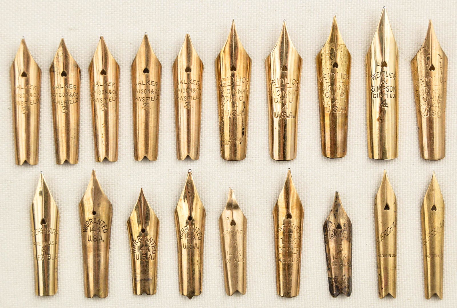 Doric, Weidlich, Walker Davison FP Nibs (19) (1 of 1)