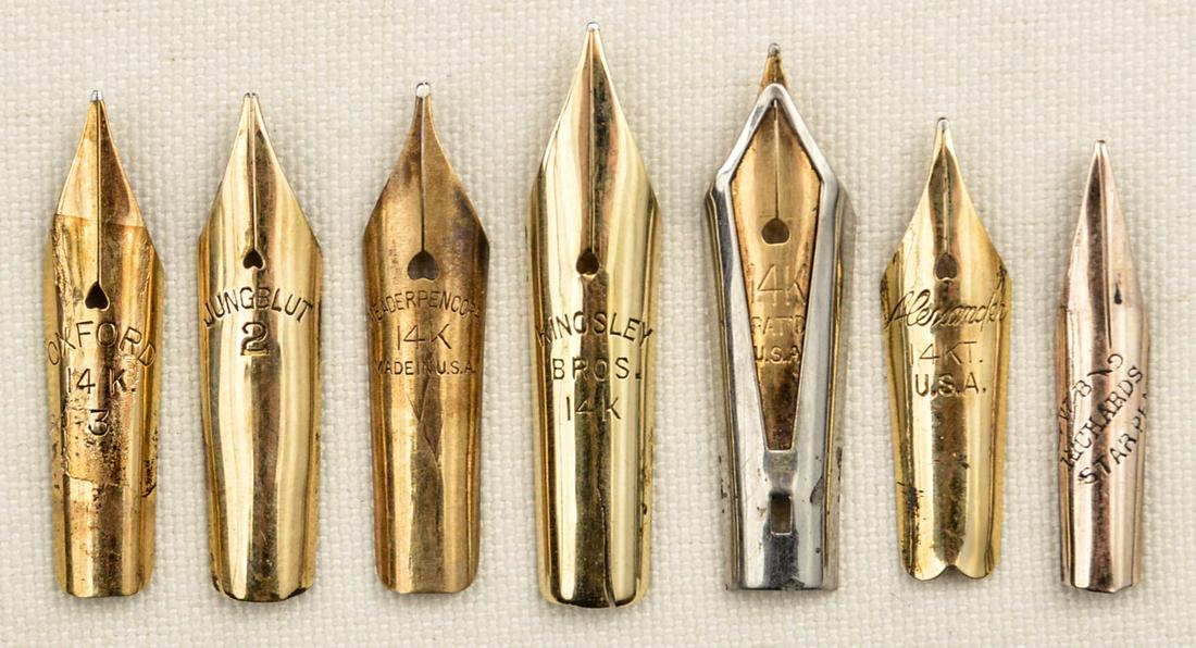 Jung Bunt, Kingsley, Oxford, Richards FP Nibs (7) (1 of 1)