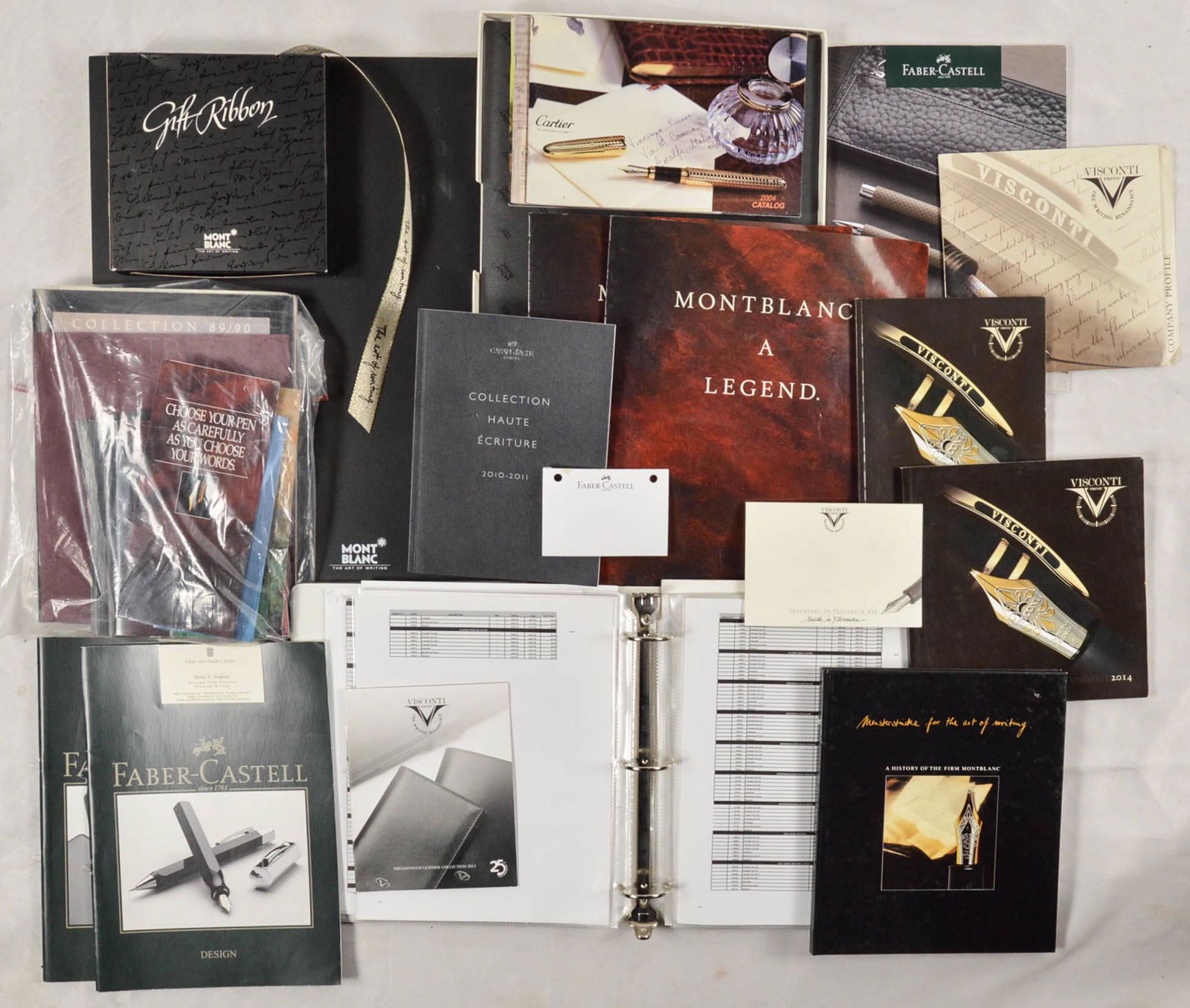 Montblanc & Other Various Paper Good Lot (1 of 3)