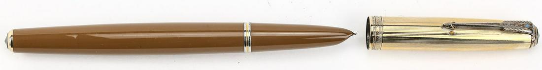 Parker 51 Buckskin Beige GF Cap FP (1 of 8)