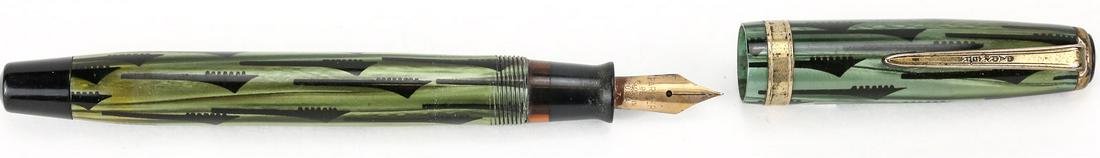 Parker Duofold Toothbrush Green FP (1 of 8)