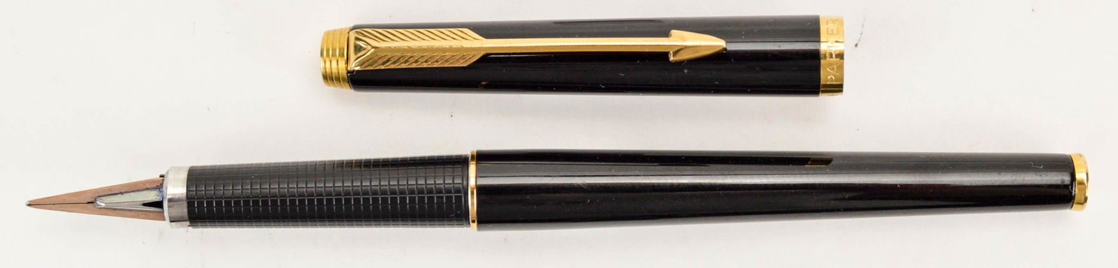 Parker French-Made 180 Black Lacquer FP (1 of 8)