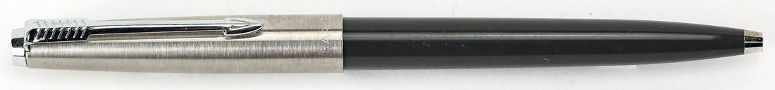 Parker 45 Cap Activated Gray BP: Parker 45 cap activated ballpoint in gray circa 1963. Made in Spain. Overall excellent condition. Measures 5"