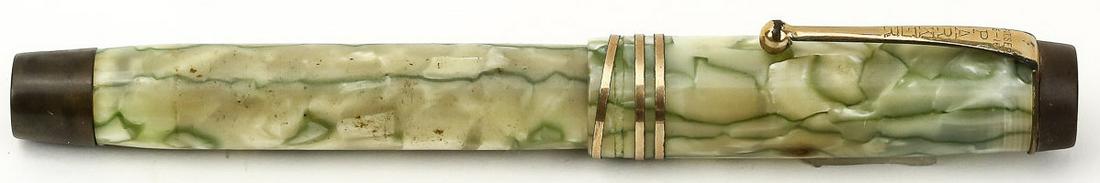 Parker Duofold Senior Creme Green Veins FP (1 of 12)