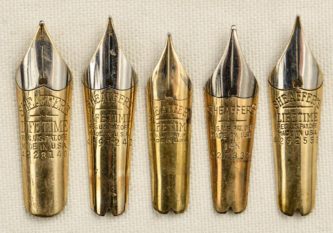 Sheaffer FP Nibs (5) (1 of 1)