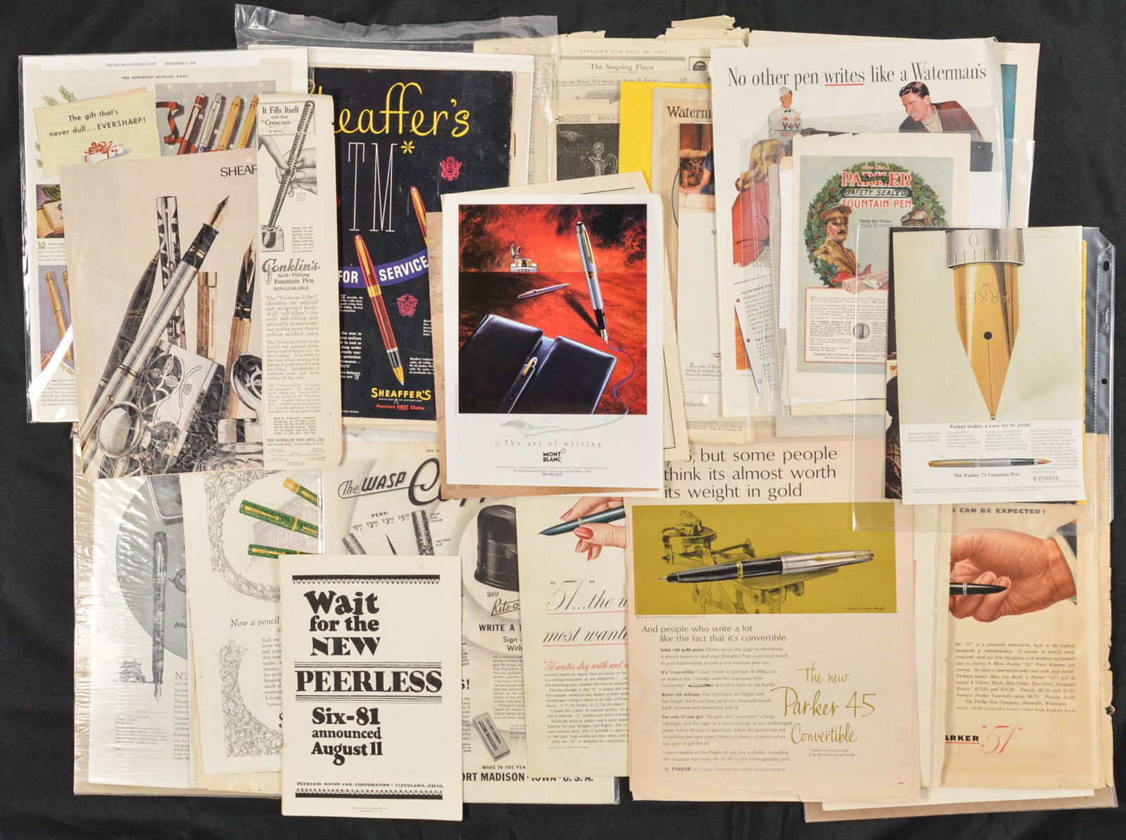 Vintage Pen Advertisements from Magazines (1 of 3)