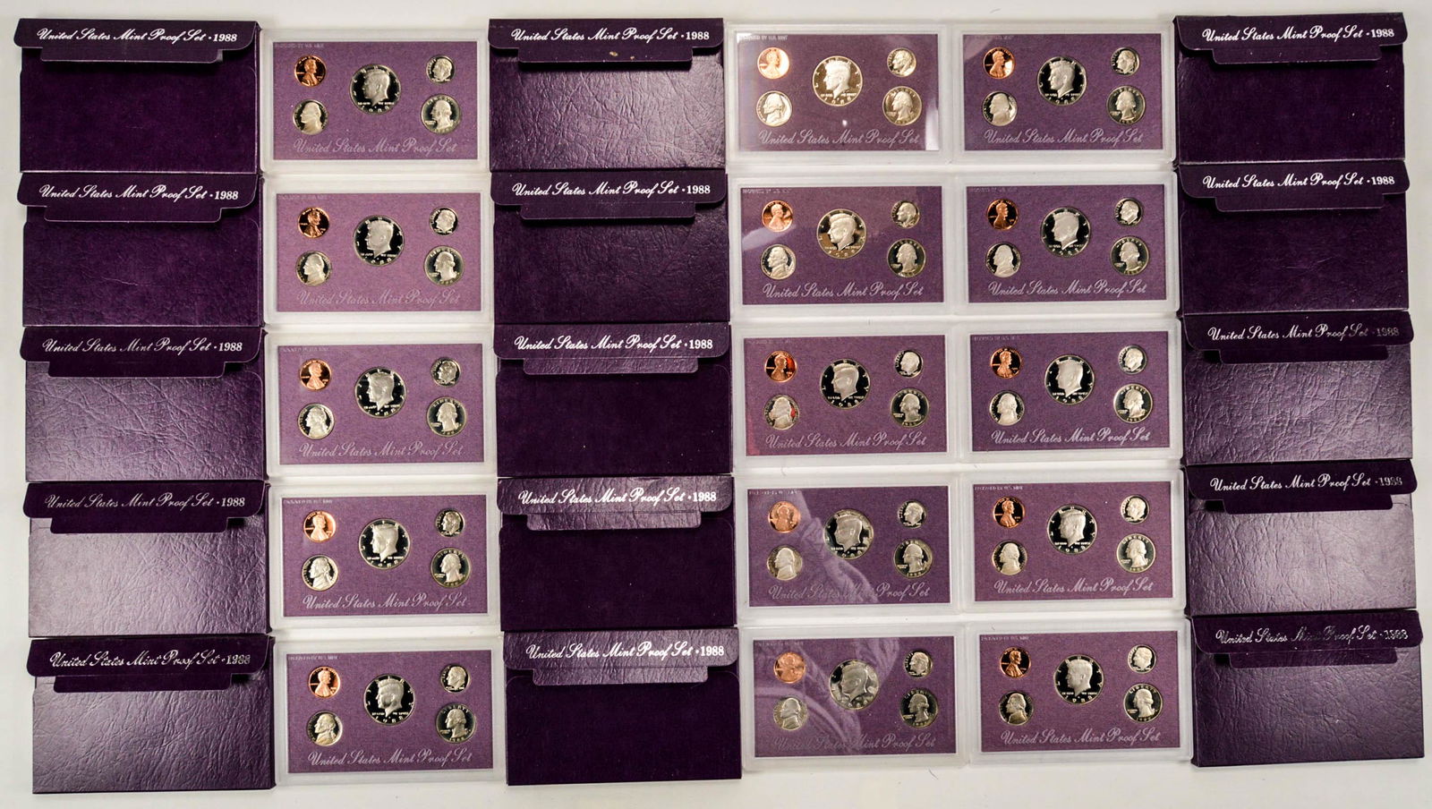 15 U.S. Coin Proof Sets 1988 (1 of 2)