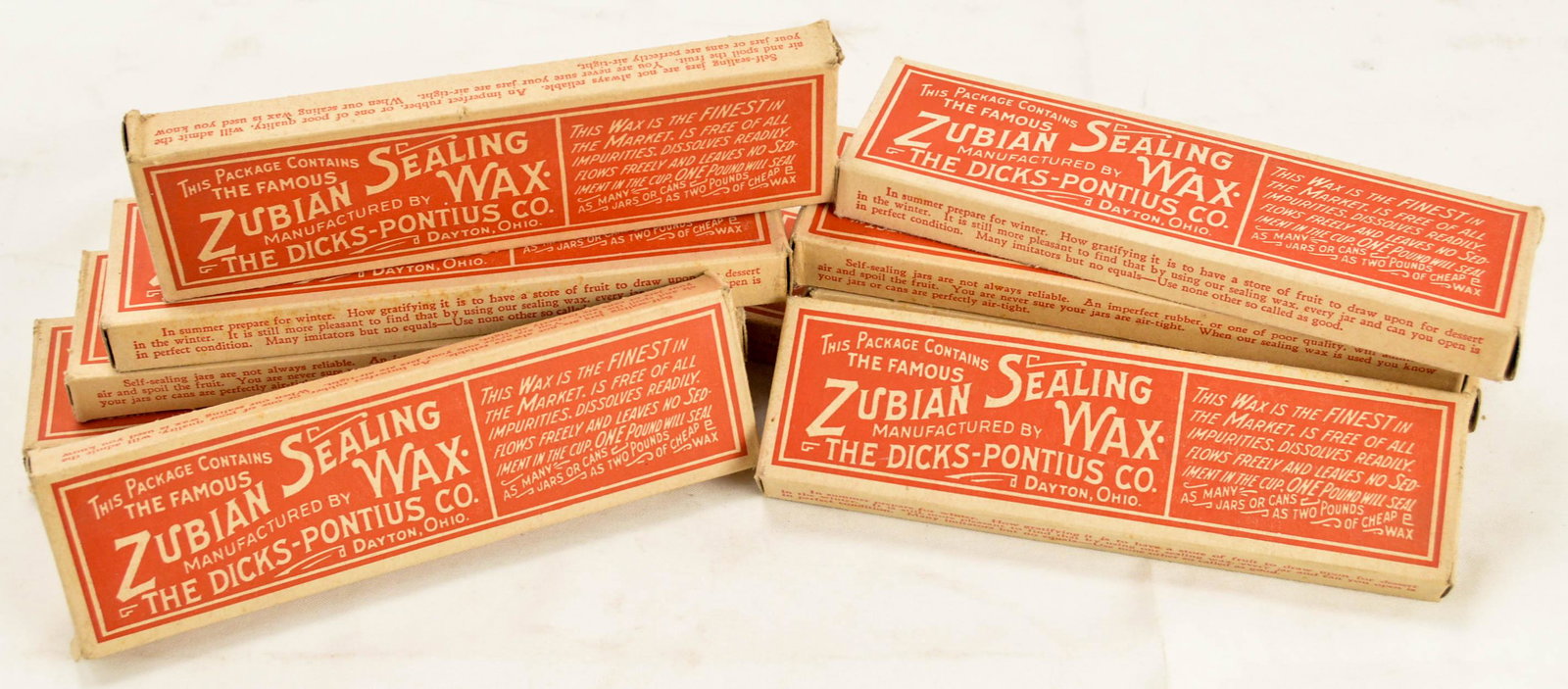 Zubian Canning Sealing Wax (32 Boxes) (1 of 3)